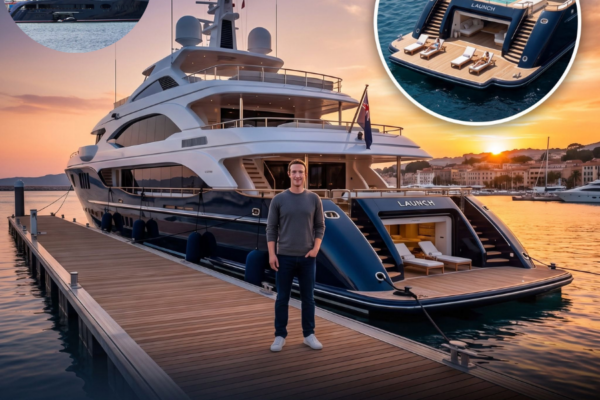 See Mark Zuckerberg’s glossy new $300M, 287-foot superyacht ‘Launchpad...
