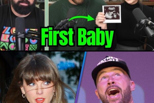 Taylor Swift EXCITEDLY Talks About First Baby With Travis kelce On Pod...