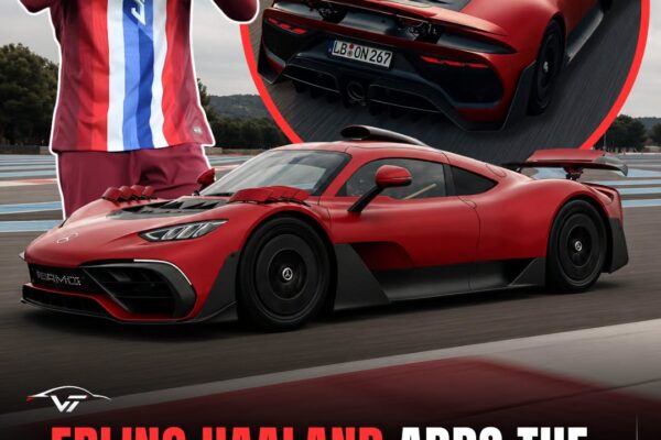Erling Haaland’s impressive collection of supercars.